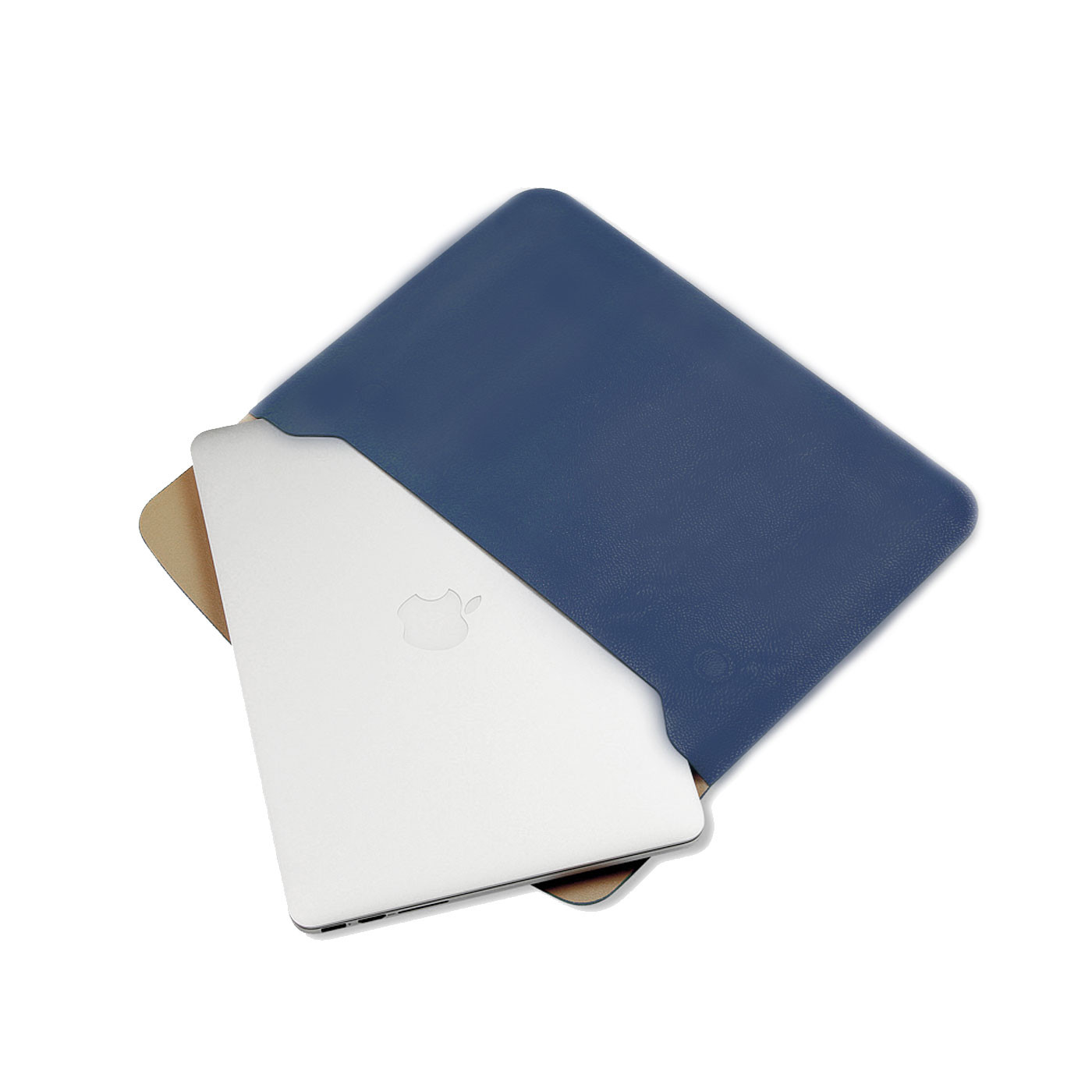 Macbook Slim Slip Sleeve Deep Blue - Tokyobags.co