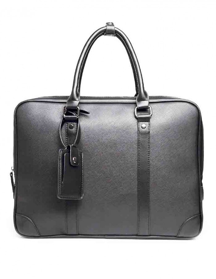 Tokyo Signature Briefcase [Dark Brown] - Tokyobags.co