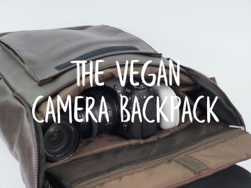 The Vegan Camera Backpack